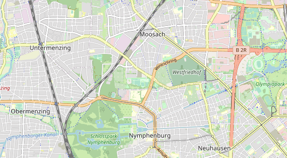 Tennisverein auf Karte