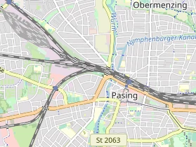 Tennisverein auf Karte