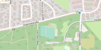 Tennisverein auf Satellitenbild