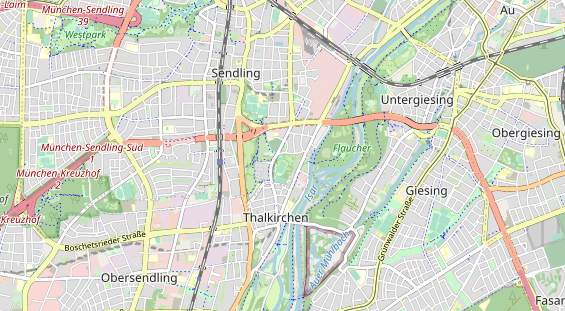 Tennisverein auf Karte