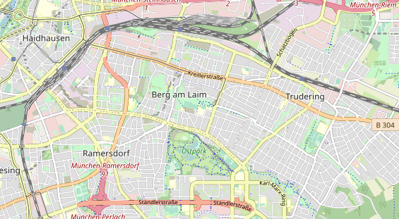 Tennisverein auf Karte