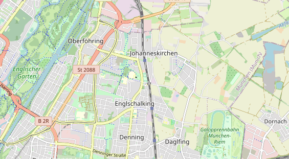 Tennisverein auf Karte