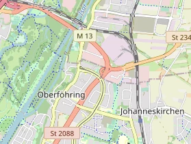 Tennisverein auf Karte