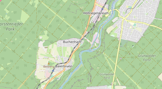 Tennisverein auf Karte
