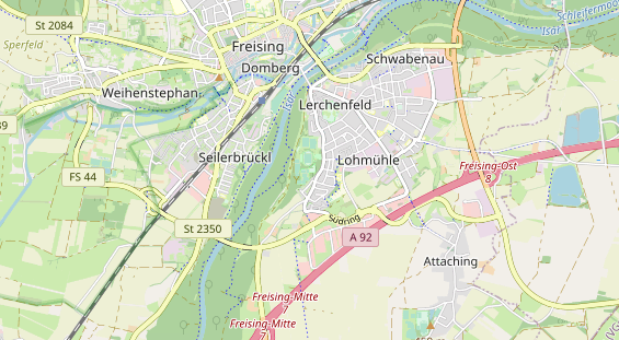 Tennisverein auf Karte