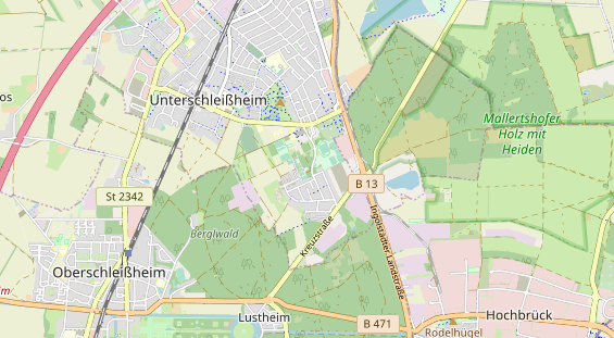 Tennisverein auf Karte