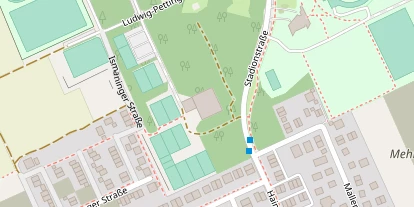 Tennisverein auf Satellitenbild