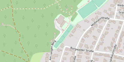 Tennisverein auf Satellitenbild