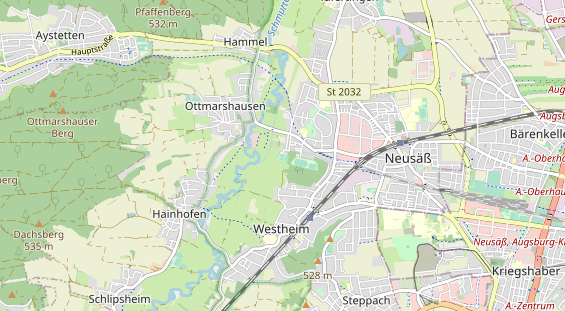 Tennisverein auf Karte