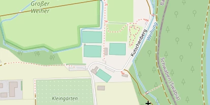 Tennisverein auf Satellitenbild