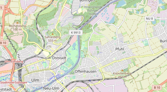 Tennisverein auf Karte