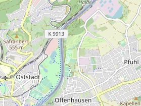 Tennisverein auf Karte