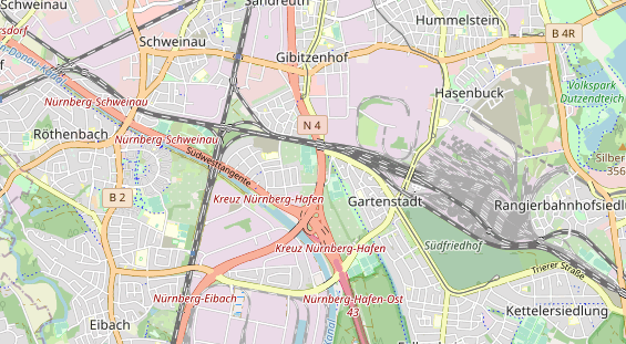 Tennisverein auf Karte