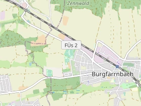 Tennisverein auf Karte