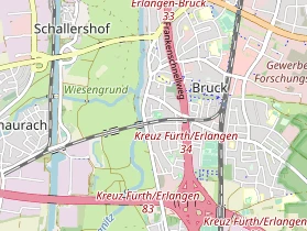 Tennisverein auf Karte