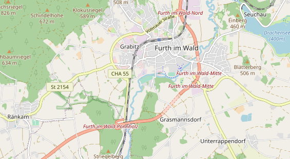 Tennisverein auf Karte