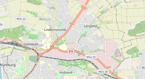 Tennisverein auf Karte