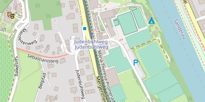 Tennisverein auf Satellitenbild
