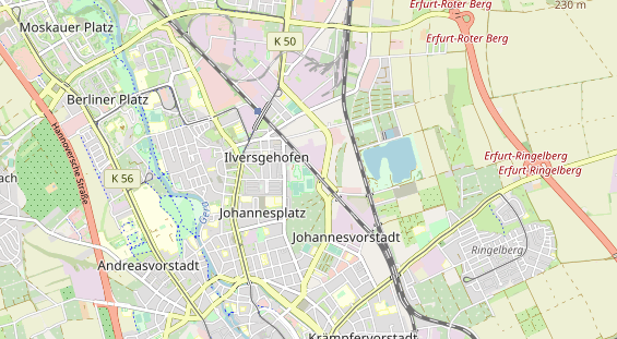 Tennisverein auf Karte