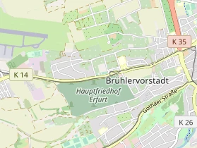Tennisverein auf Karte