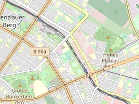 Tennisverein auf Karte