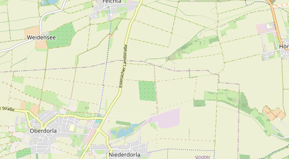 Tennisverein auf Karte