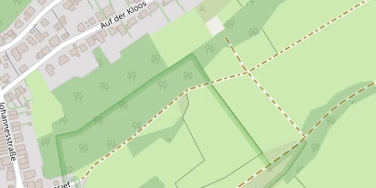 Tennisverein auf Satellitenbild