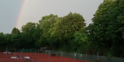 Tennisverein - Medenrunde spielen wir.: Ja - PLZ 55268 (Deutschland) - Regenbogen über Weisenau - SVW Mainz
