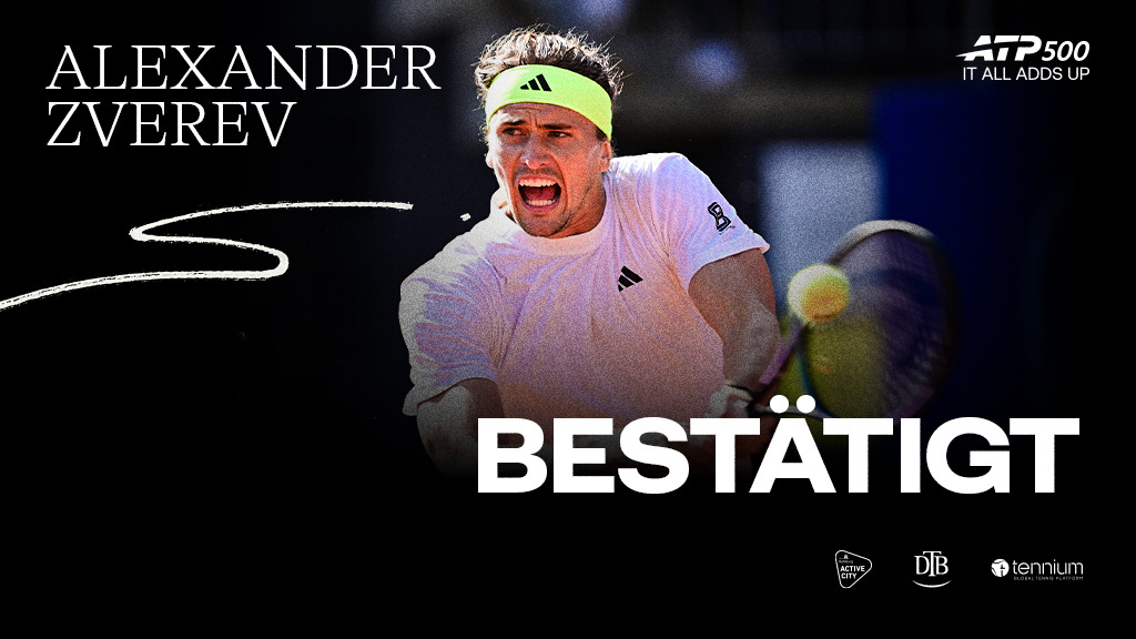 Tennisvereine - ©Bitpanda HAMBURG OPEN - Alexander Zverev schlägt erneut bei den Bitpanda Hamburg Open auf
