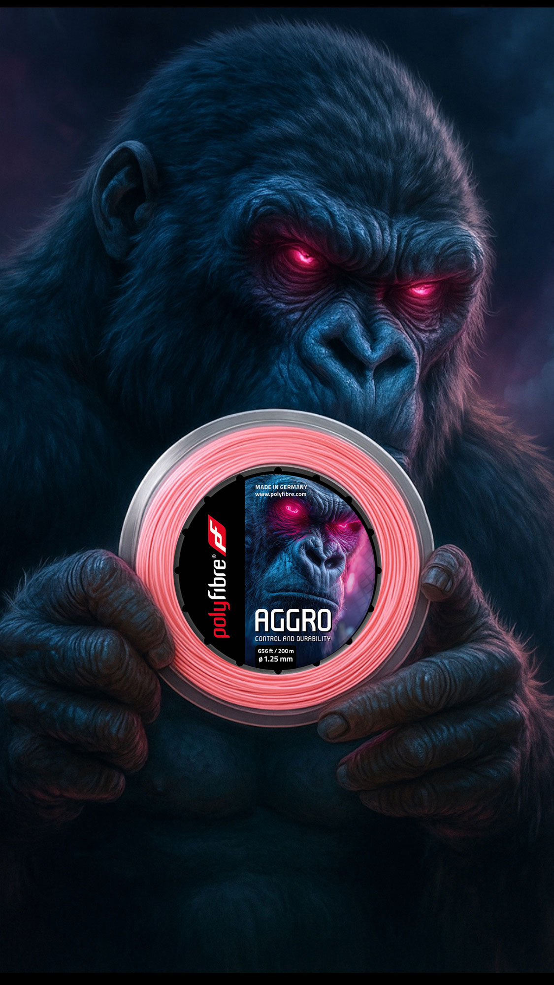 Tennisnews: Polyfibre AGGRO Tennissaite