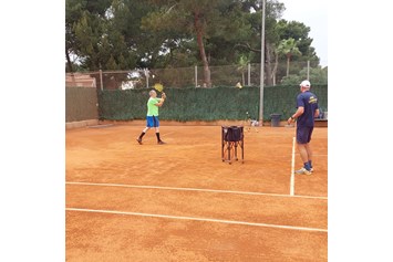 Tennis: Training beim mallorquinischen Meister John Lambrecht - Gunter Krambs