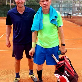 Tennis: April 2022 Tennisurlaub auf Mallorca und 3 Trainingseinheiten in der Tennisschule von John Lambrecht. - Gunter Krambs
