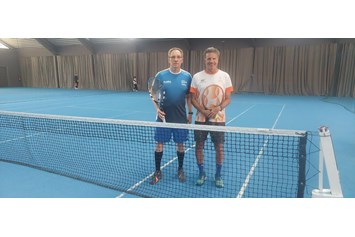 Tennis: Training mit Marc Pepin Ostern 2024 im Sportpark Gensingen - Gunter Krambs
