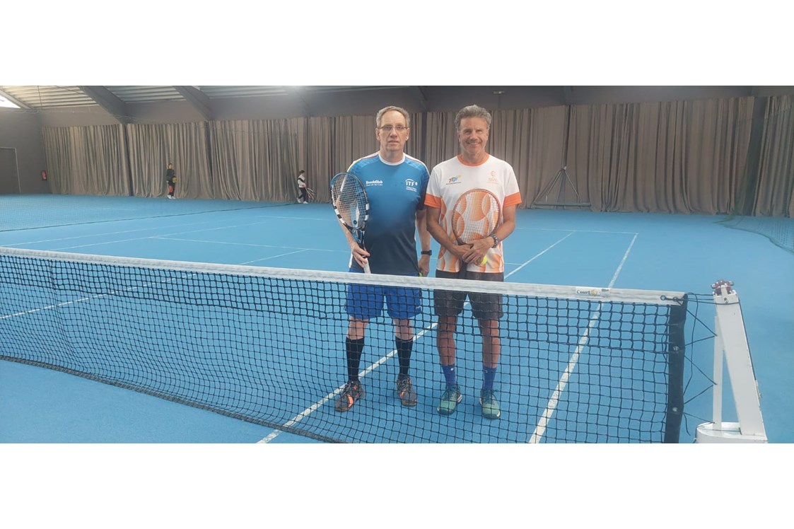 Tennis: Training mit Marc Pepin Ostern 2024 im Sportpark Gensingen - Gunter Krambs