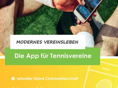 Tennisvereine - Wir sind dein Partner für: Tennis - Tennis Vereins-App