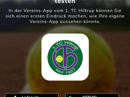 Tennisvereine - Wir sind dein Partner für: Tennis - Tennis Vereins-App