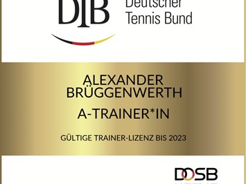 Alexander Brüggenwerth Referenzen DTB A-Lizenz
