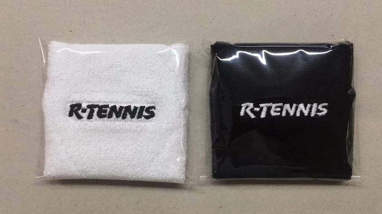 Tennispartner: Schweißbänder mit eigenem Logo. - Vibra-Stop